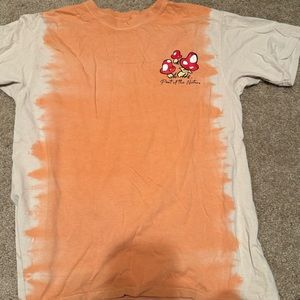 Smurfs tie dye shirt